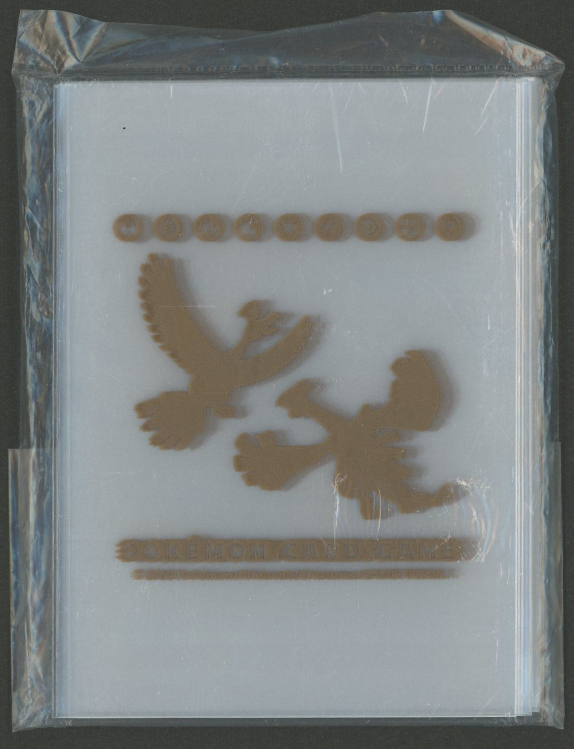 デッキシールド ルギア・ホウオウ(金)