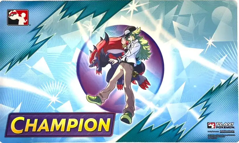 ポケモンカード Nのゾロアーク チャンピオン プレイマット プレイマット 海外 League Cup 2025 Champion Nのゾロアーク