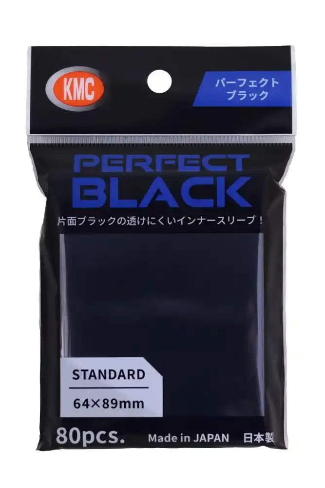 KMC カードバリアー パーフェクトブラック 80枚入り