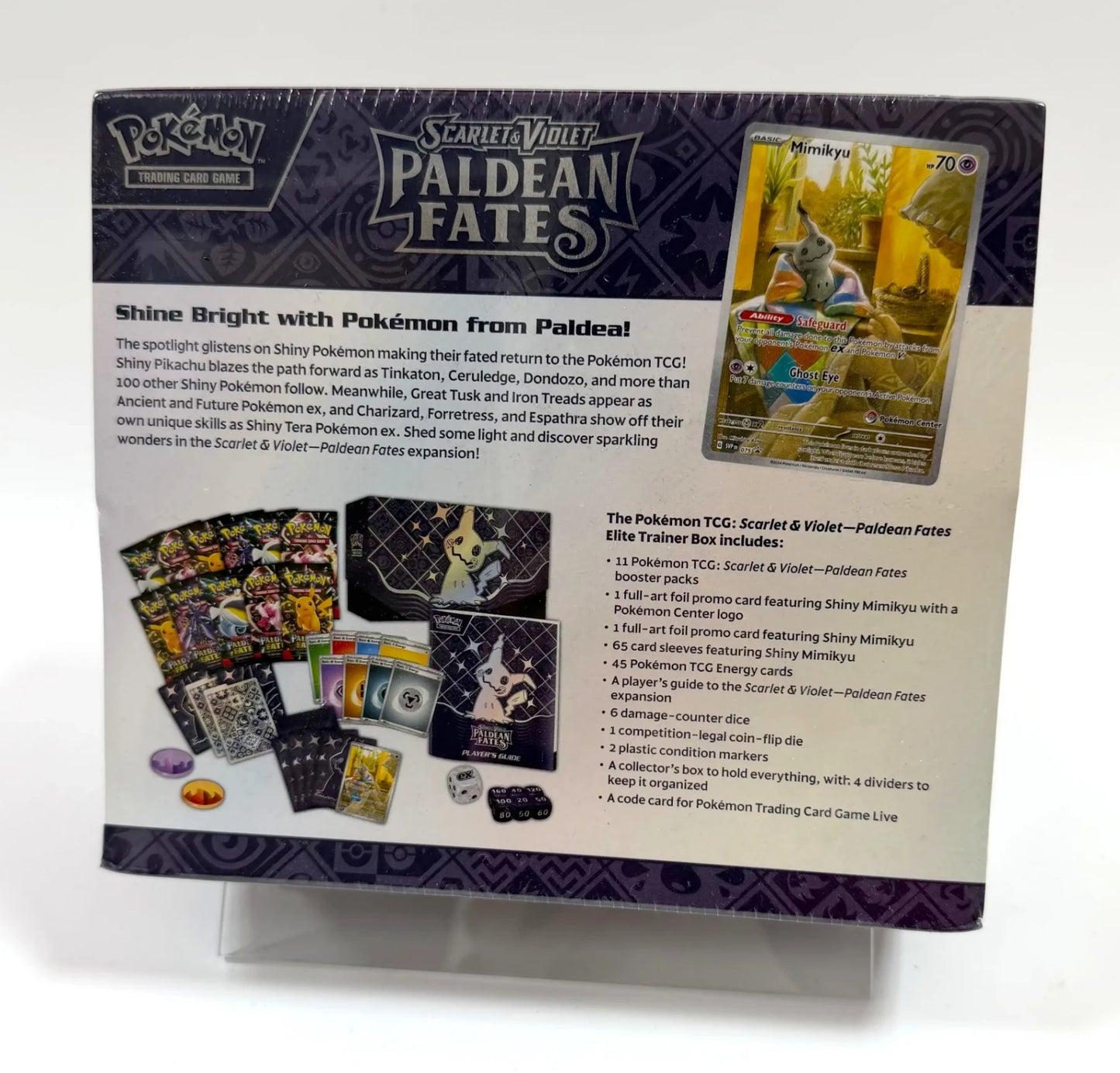 《英語版》Paldean Fates Pokemon Center Elite Trainer Box