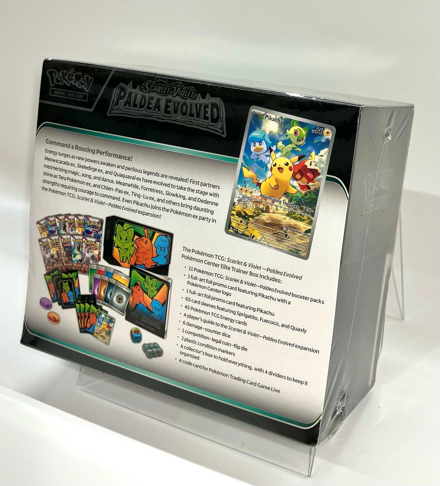 《英語版》Scarlet & Violet-Paldea Evolved Pokemon Center Elite Trainer Box