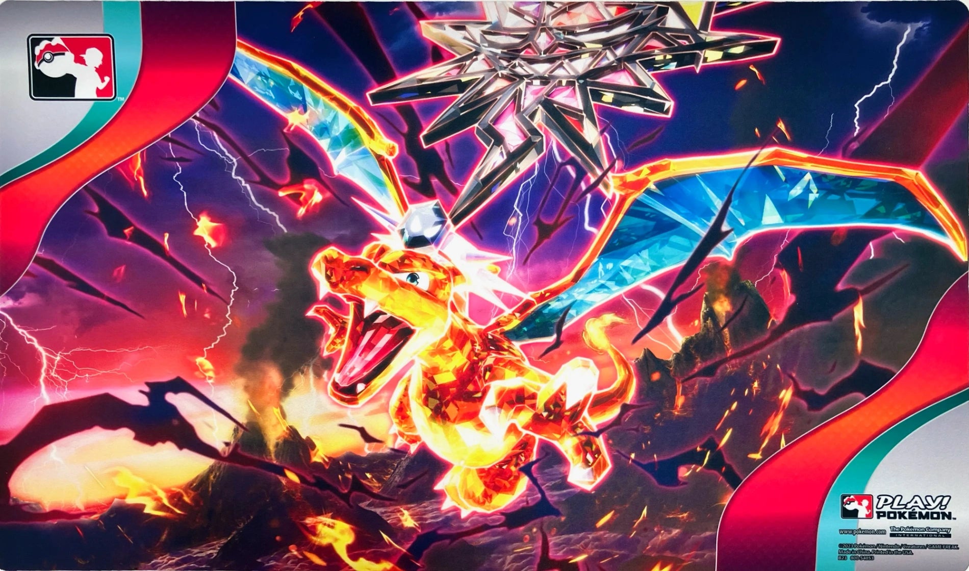 プレイマット 海外 悪テラスタルリザードン – 晴れる屋2 プレイマット 海外 悪テラスタルリザードン – 晴れる屋2