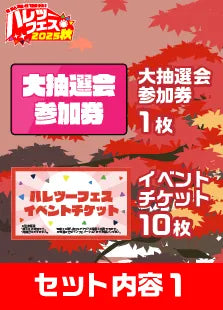 【ハレツーフェス2025秋】イベントチケットパッケージ