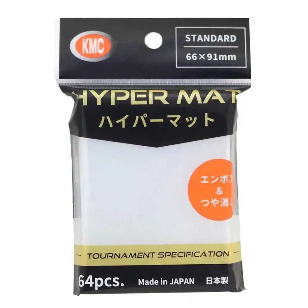 KMC カードバリアー 『ハイパーマット クリア』 64枚入り |ポケカ販売‧買取| 晴れる屋2