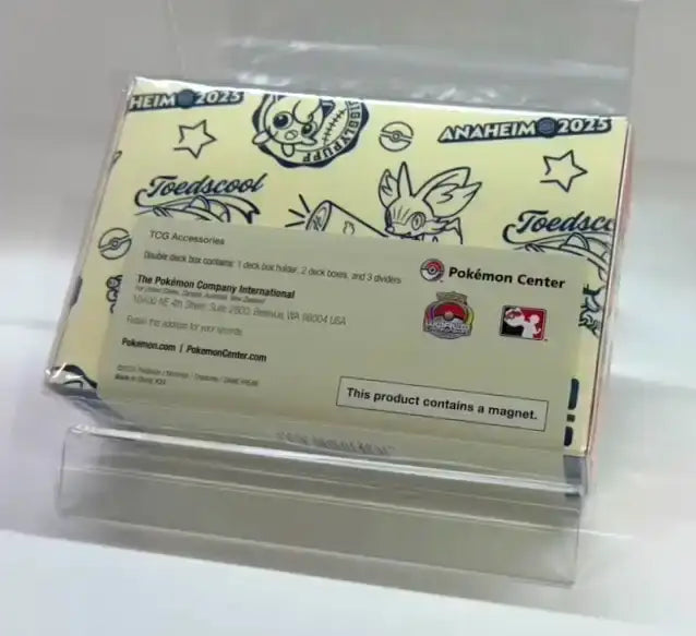 ダブルデッキケース 海外 WCS2025 アナハイム ピカチュウ