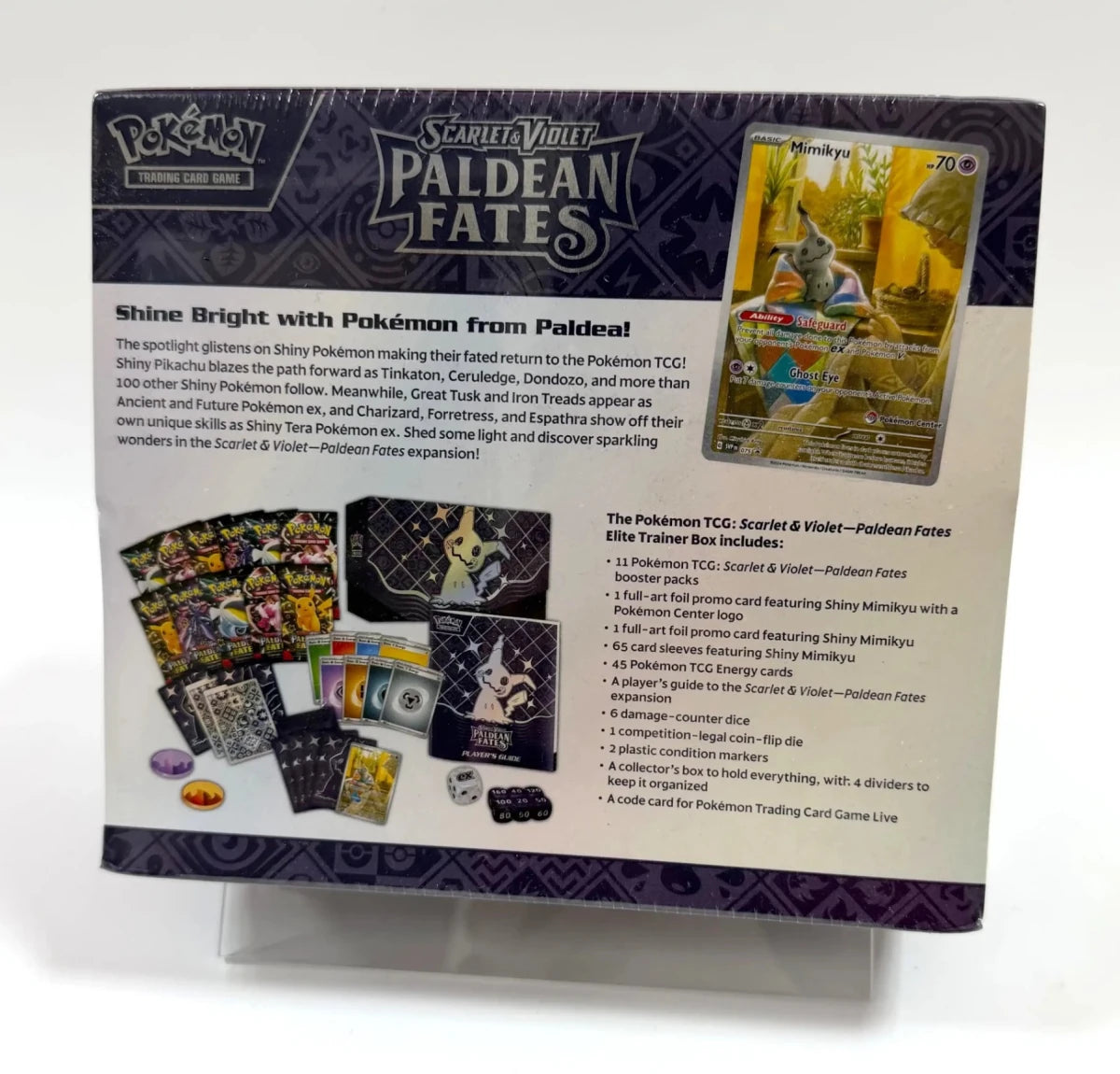 《英語版》Paldean Fates Pokemon Center Elite Trainer Box - 晴れる屋2