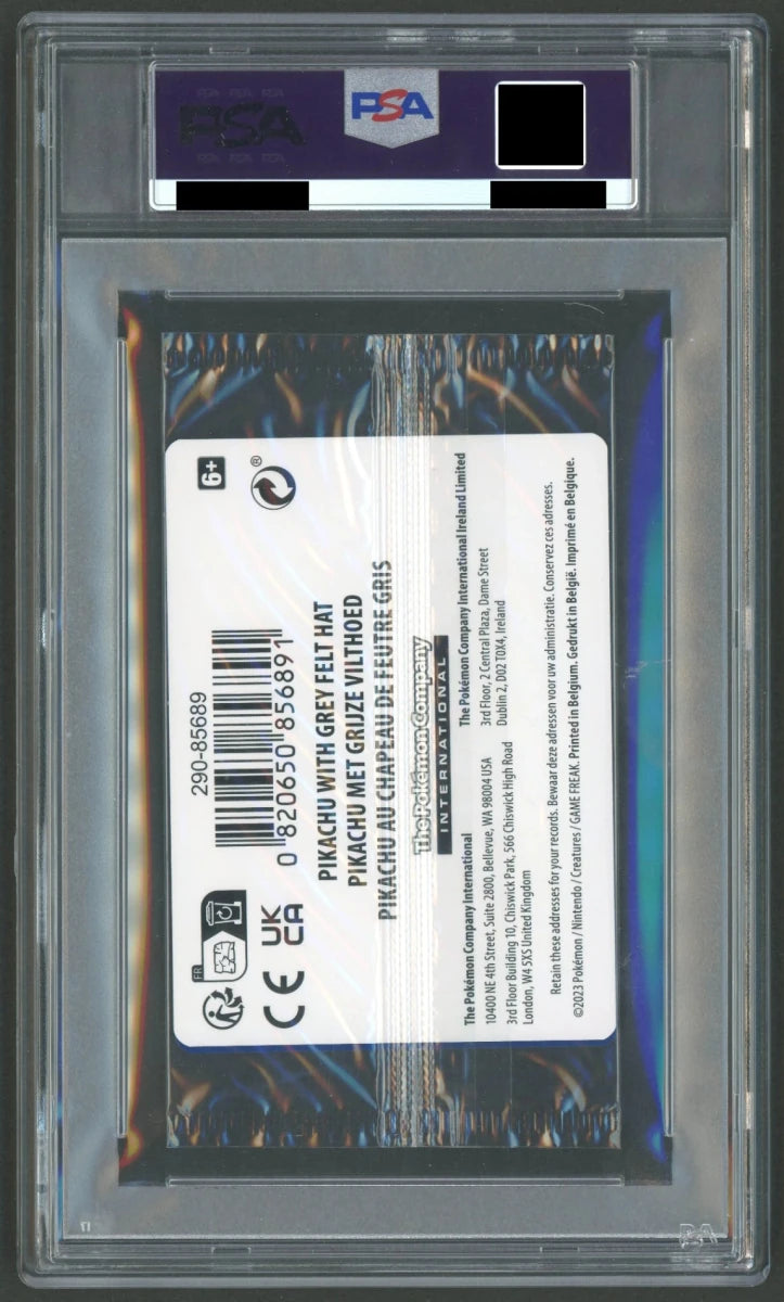 【PSA10】【未開封プロモ】Pikachu with Grey Felt Hat 085/SVPEN(英語版:ゴッホピカチュウ)2186 |ポケカ販売‧買取| 晴れる屋2