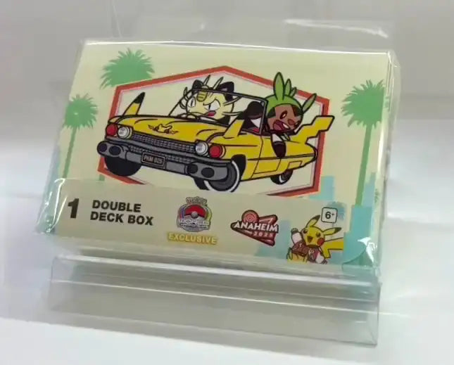 ダブルデッキケース 海外 WCS2025 アナハイム ニャース ハリマロン