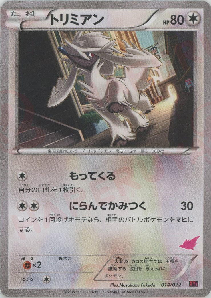 Furfrou(Dark) {C}〈014/022〉[XYE] – 晴れる屋2