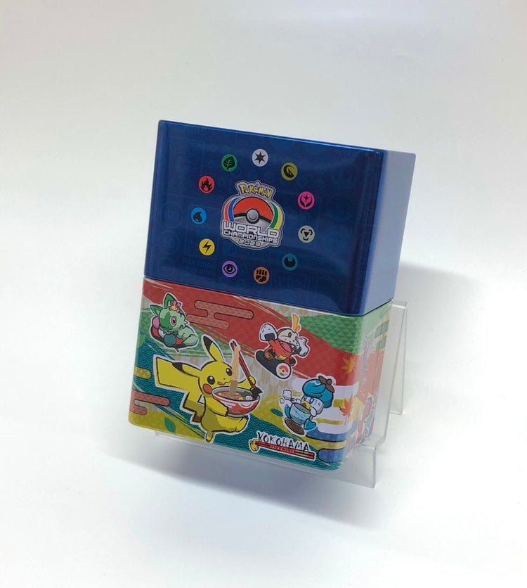 デッキケース ポケモンワールドチャンピオンシップス2023横浜 記念デッキ「ピカチュウ」 - 晴れる屋2