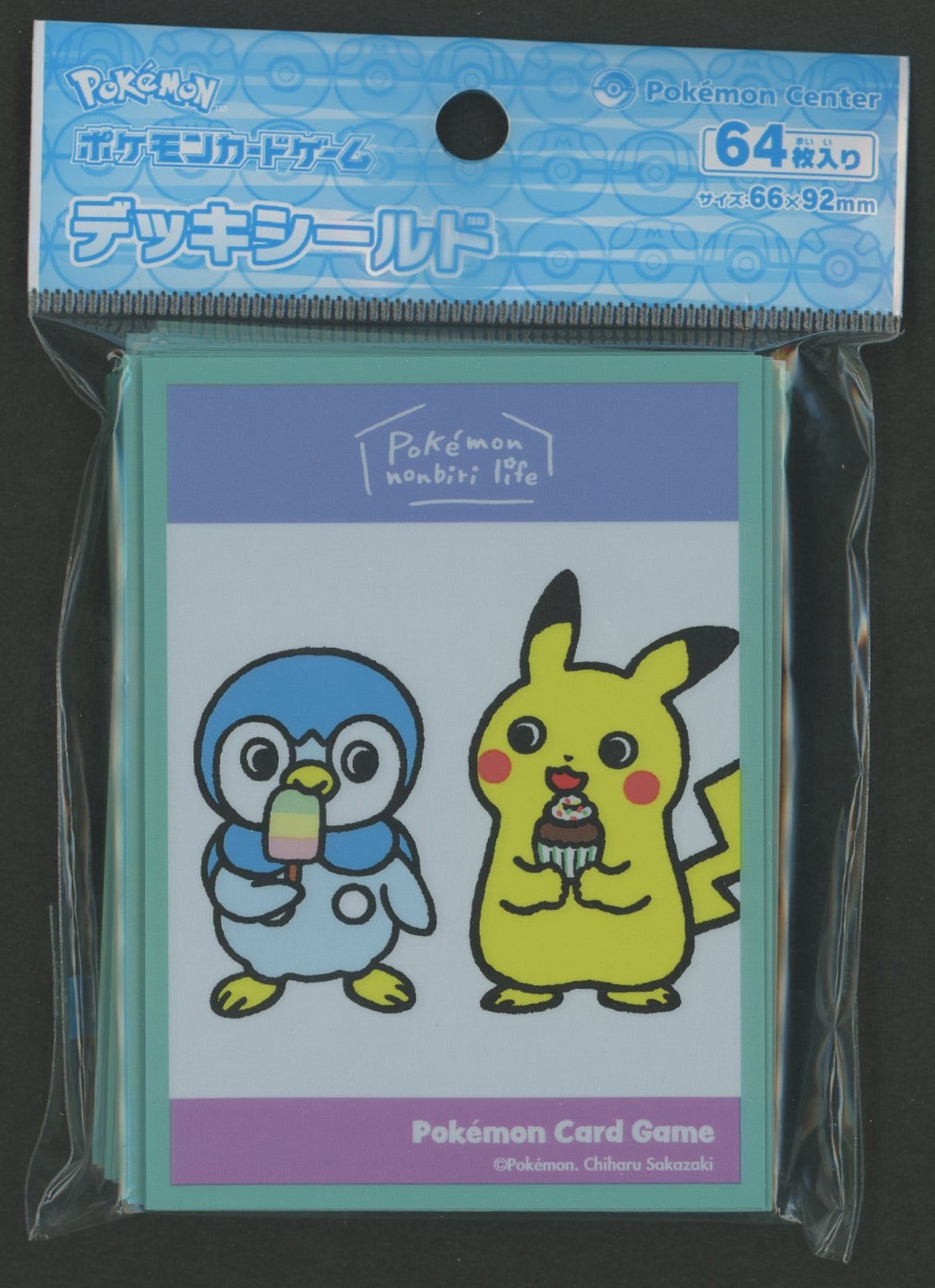 のんびりライフ 64枚入 デッキシールド ポケモンカード ポケカ スリーブ ポケモンカード Pokemon のんびりライフ デッキシールド 新品未