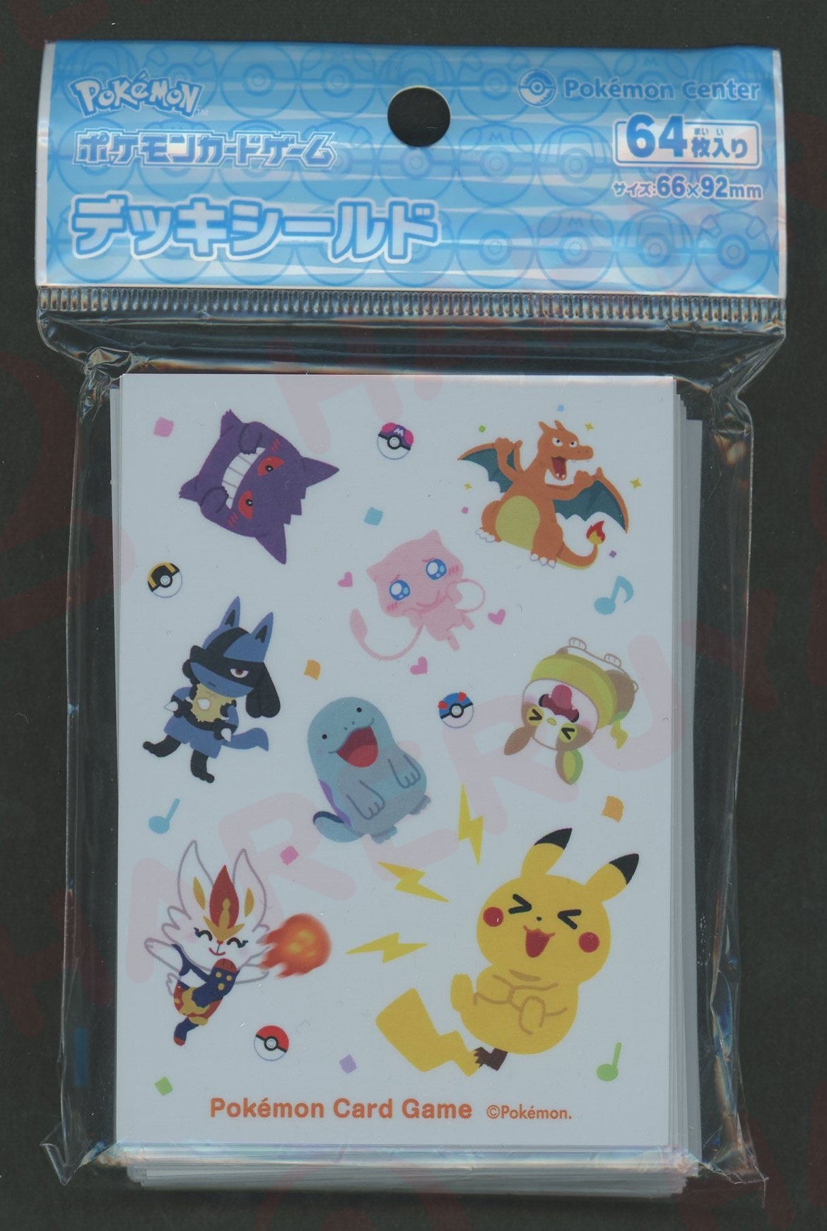 デッキシールド Pokemonぴかぴかフレンズ 総柄