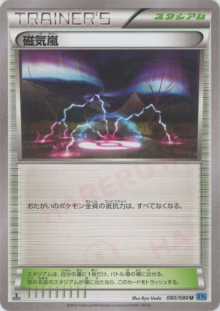 磁気嵐 psa10 スタジアム ポケモンカード　ADV 世界で2枚 ポケモンカード ADV PCG スタジアムカードセット 1枚の通販 スナギモ