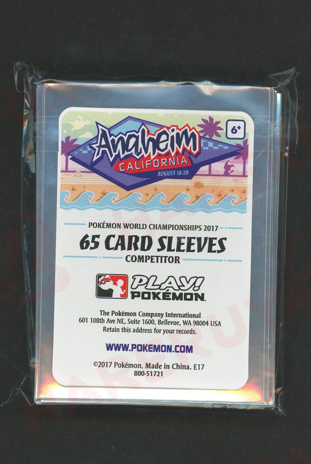 デッキシールド 世界大会2017 アナハイム選手用