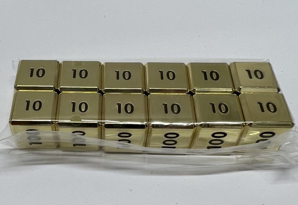 金属製ダメカンサイコロ 25th ANNIVERSARY GOLDEN BOX