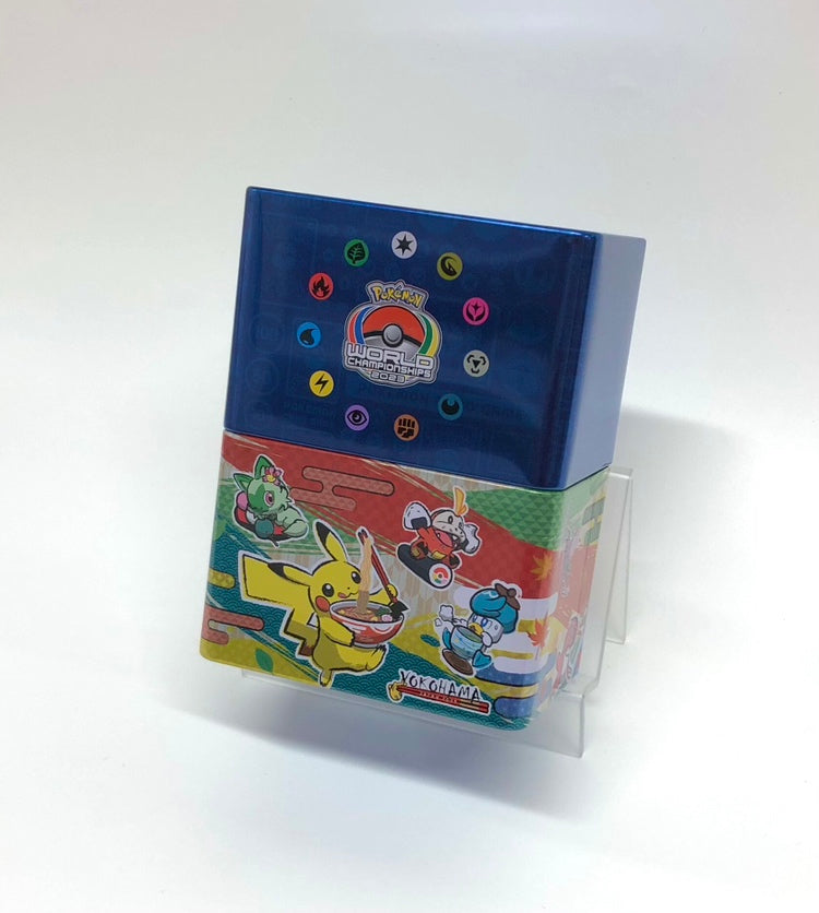 デッキケース ポケモンワールドチャンピオンシップス2023横浜 記念デッキ「ピカチュウ」