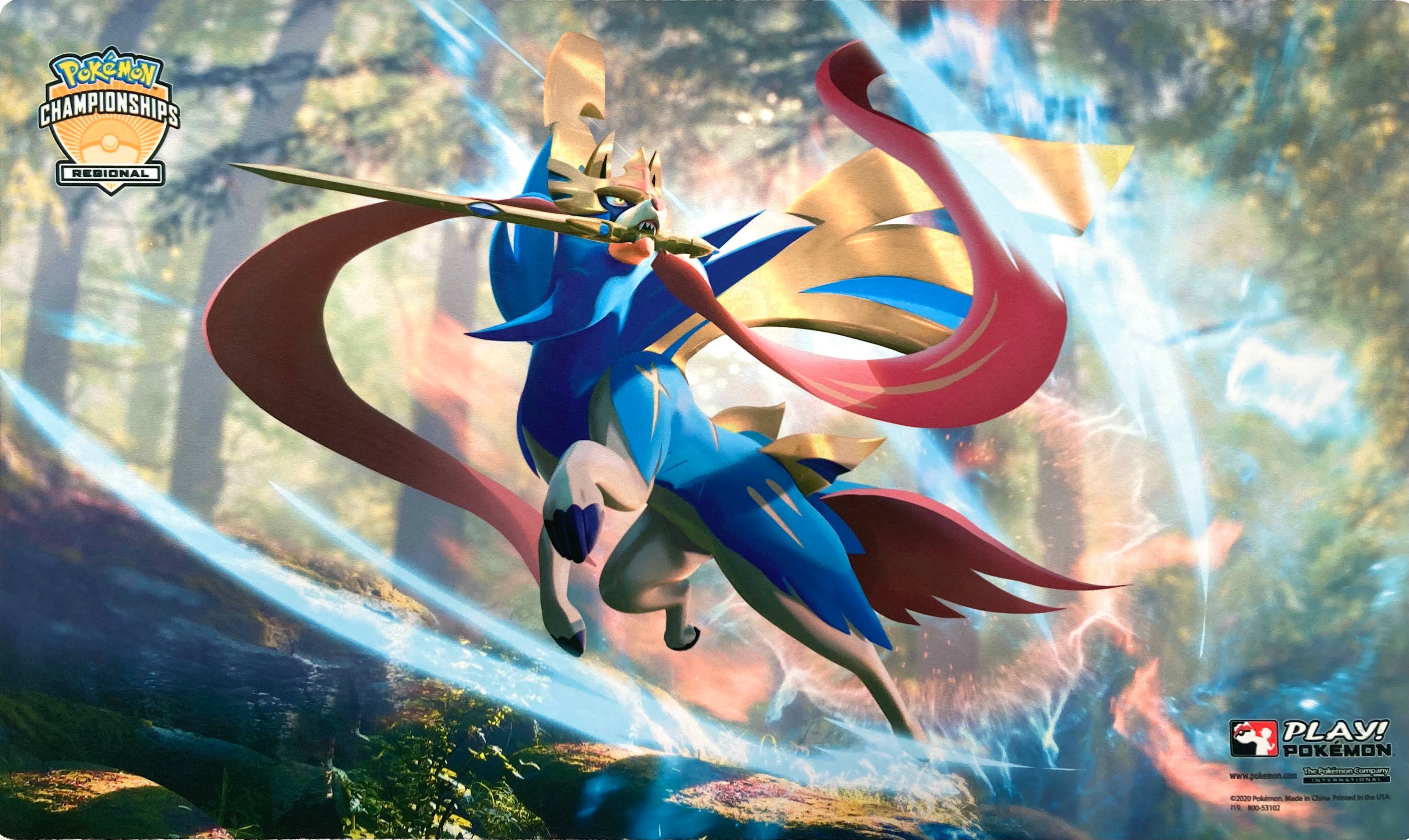 ポケモン 海外版 公式 プレイマット ザシアン - ポケモンカードゲーム ポケモン 海外版 公式 プレイマット ザシアン - ポケモンカードゲーム