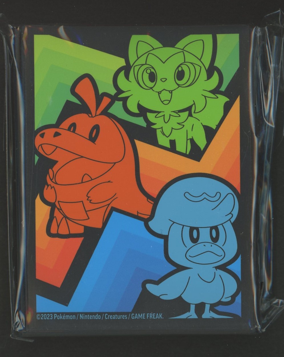 ポケモンカードゲーム デッキシールド ニャオハ＆ホゲータ＆クワッス ポケモンカードゲーム デッキシールド ニャオハ＆ホゲータ