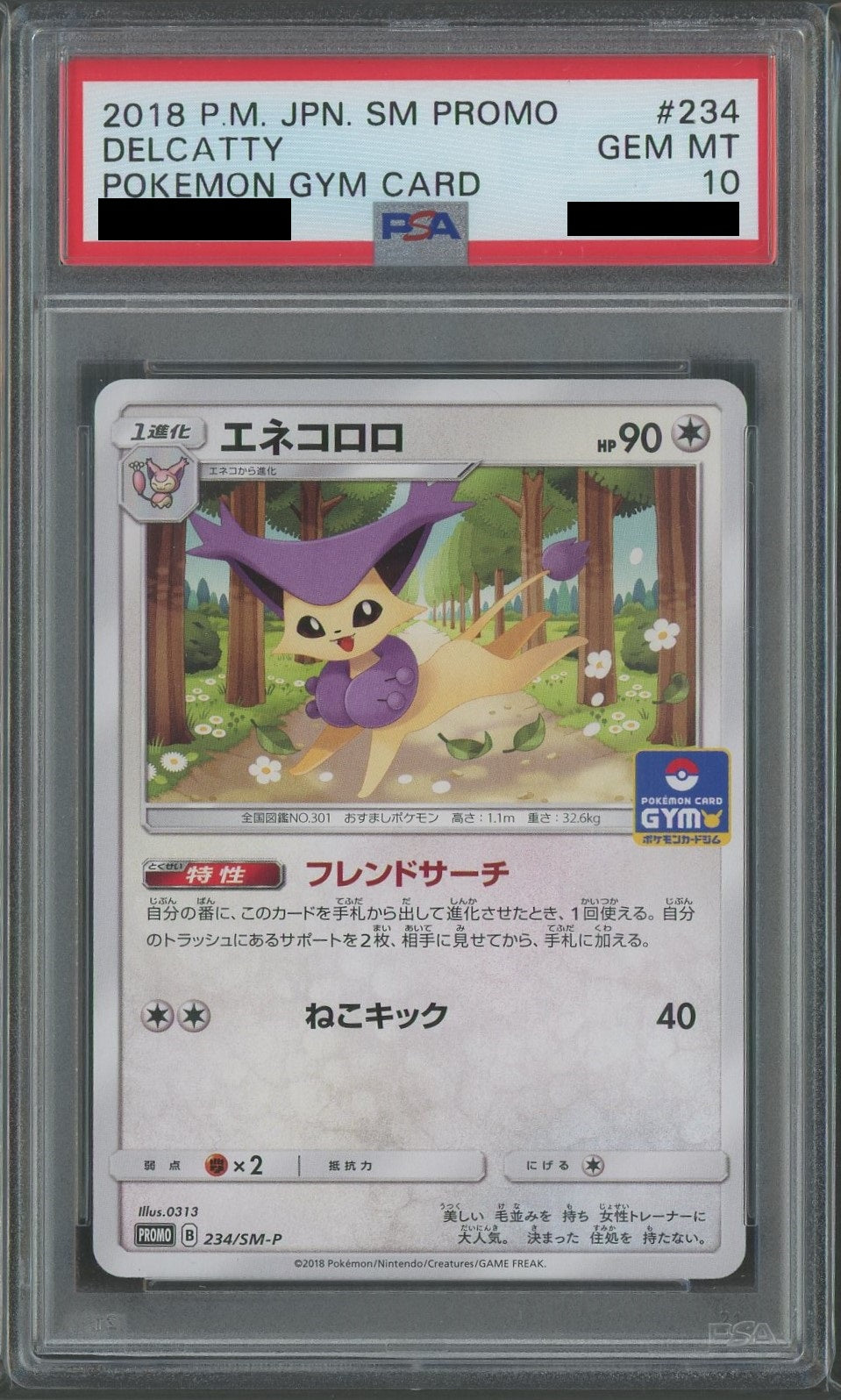 PSA10】エネコロロ(PROMO){無}〈234/SM-P〉[SM-P] – 晴れる屋2