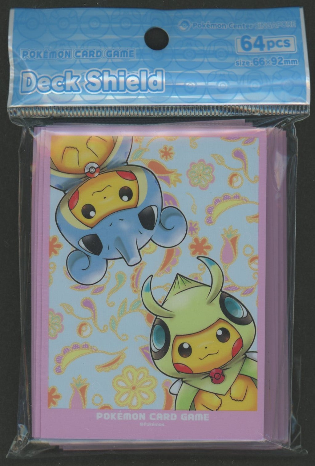 デッキシールド 海外 Poncho Pokemon Center SG 1year anniversary