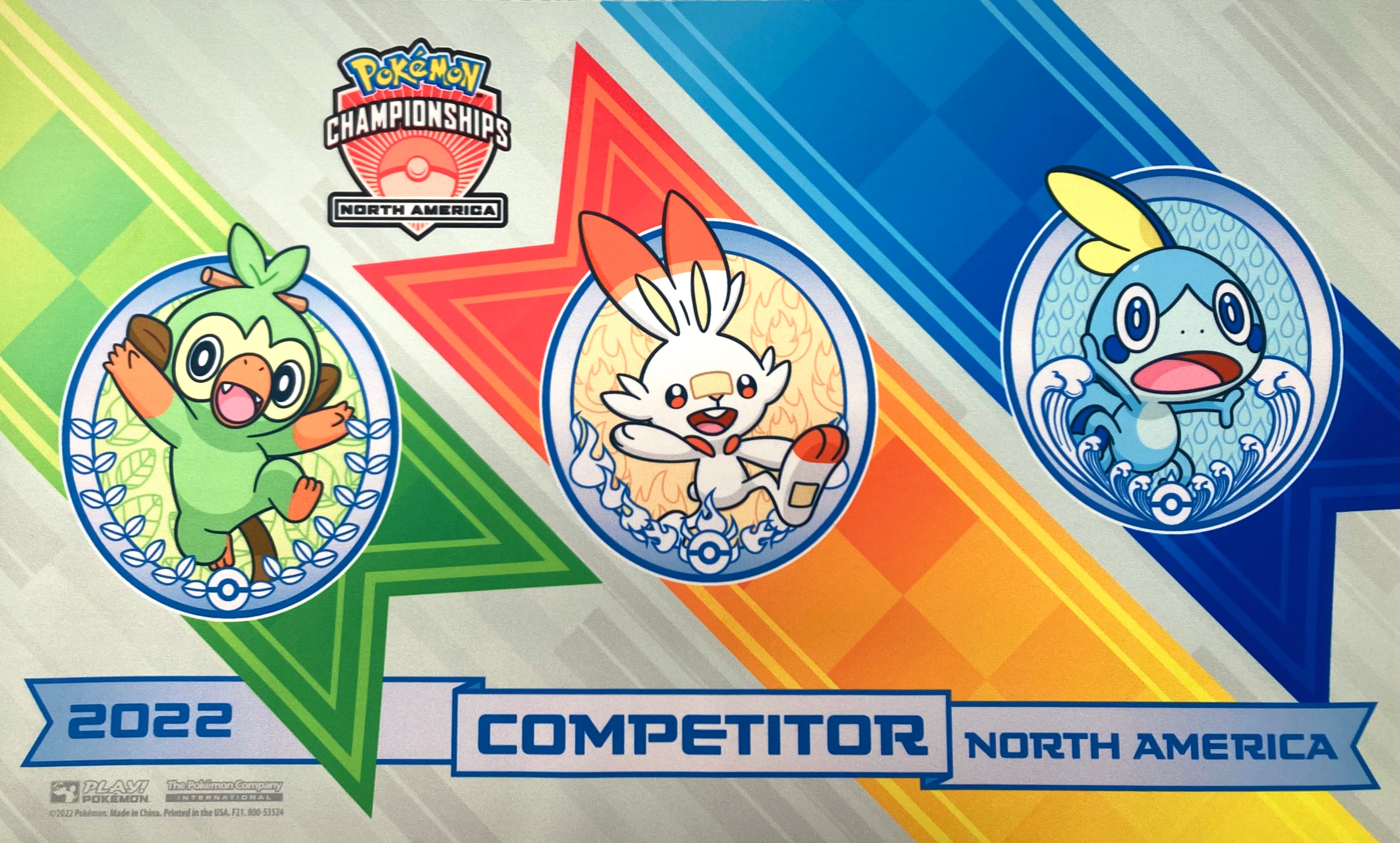 プレイマット NORTH America 海外 Playmat International Championships 2022 North America Competitor