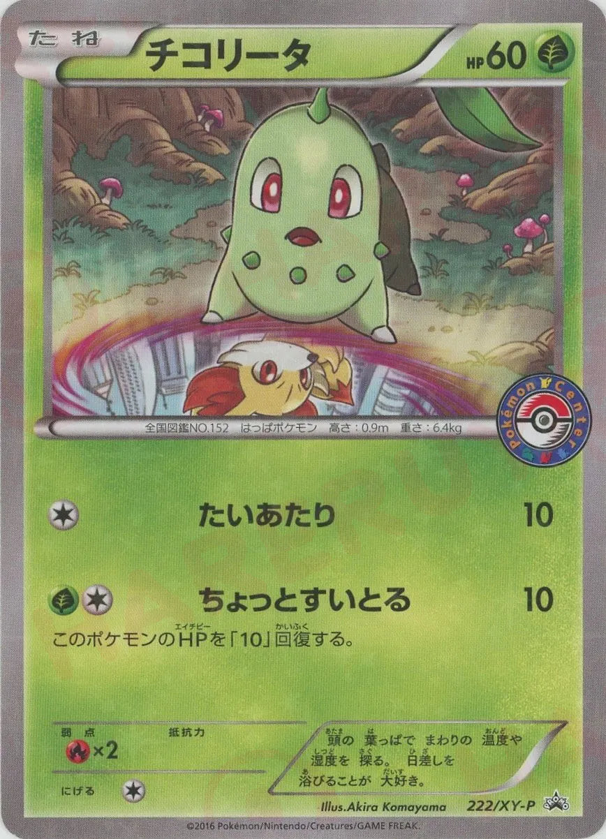 チコリータ(PROMO){草}〈222/XY-P〉[XY-P]