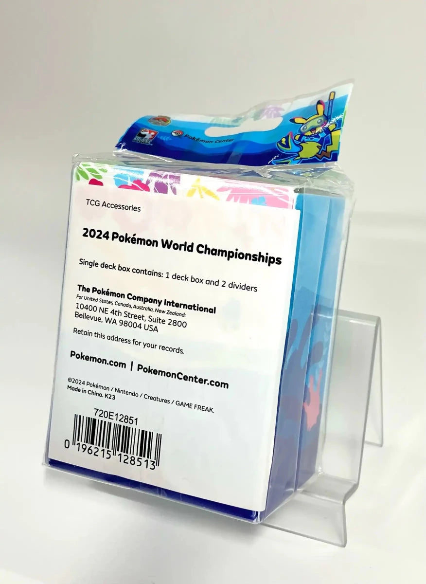 デッキケース 2024 Pokemon World Championships(ピカチュウ) - 晴れる屋2