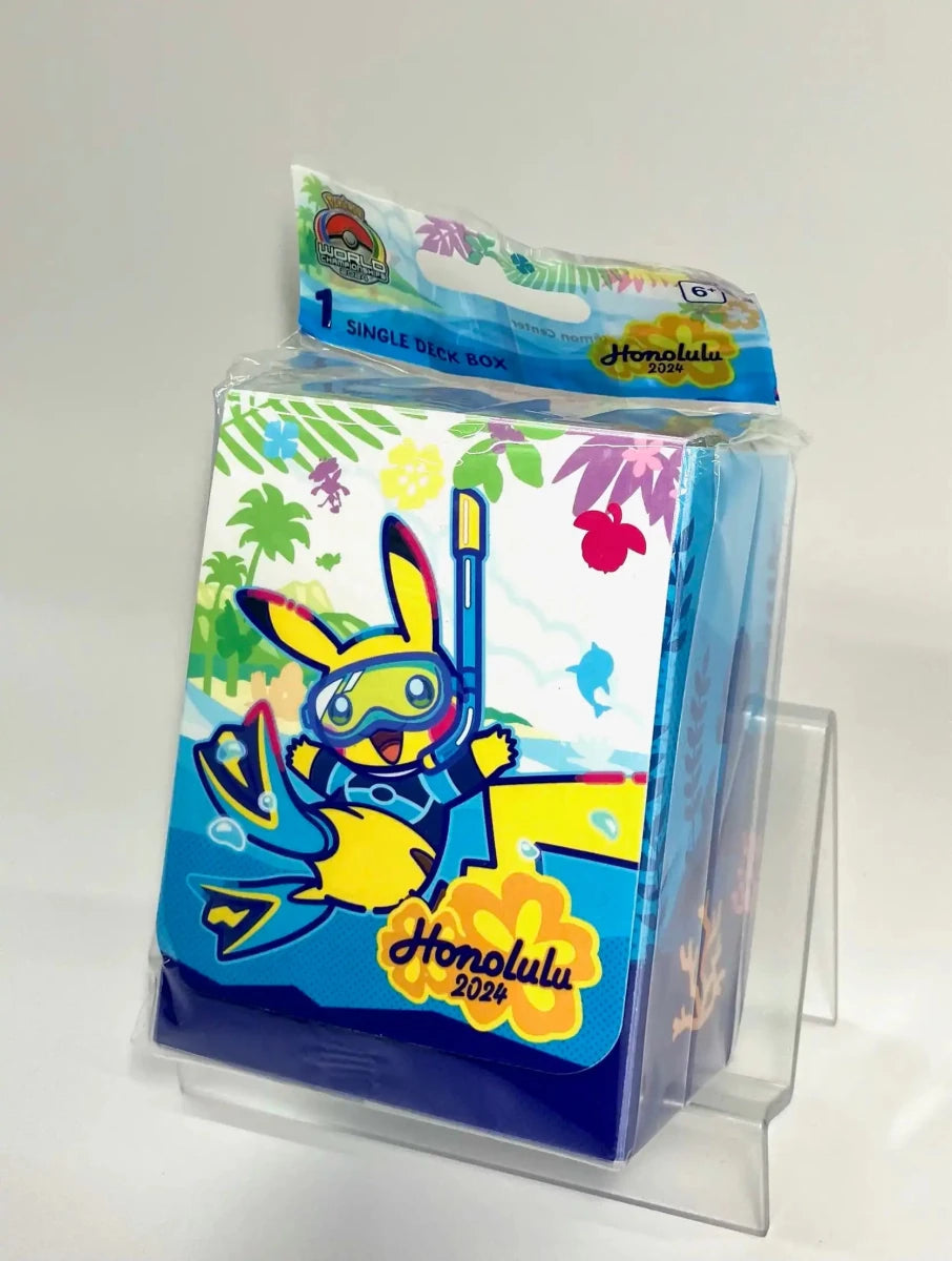 デッキケース 2024 Pokemon World Championships(ピカチュウ) - 晴れる屋2
