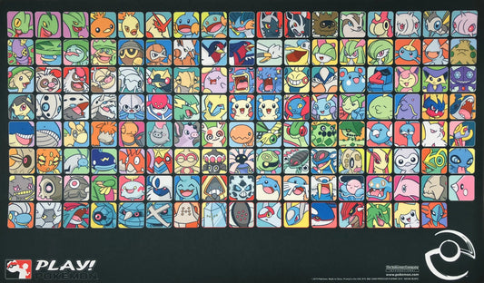 プレイマット 海外 PROFESSOR PROGRAM ホウエン地方(黒)