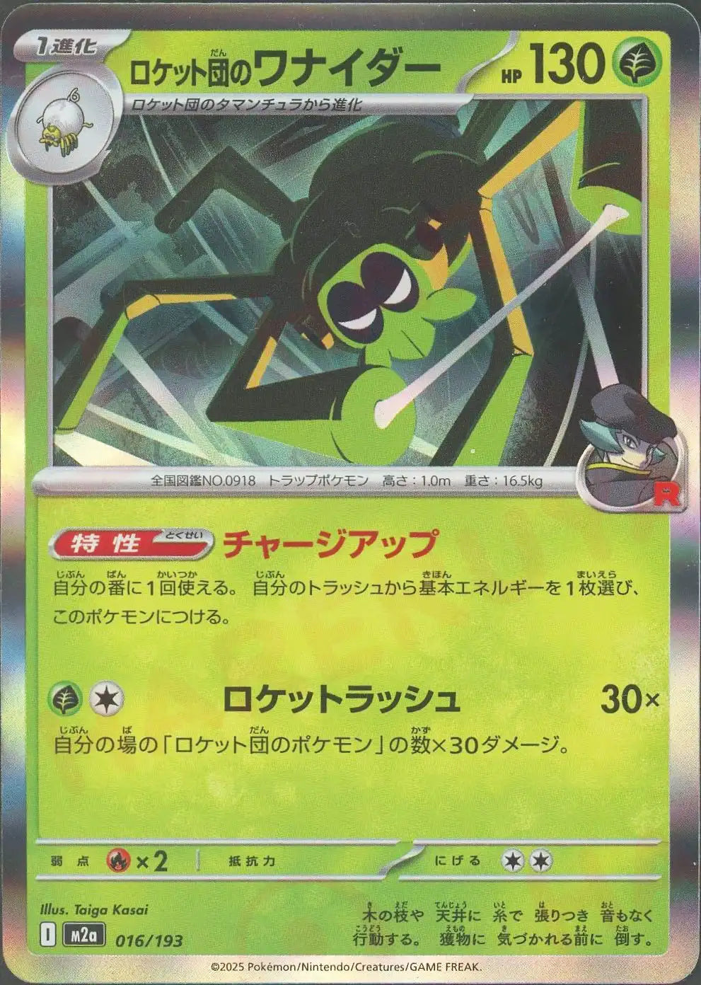 ロケット団のワナイダー