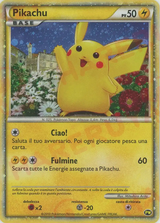 Pikachu: Italy(D){L}〈-〉[PW]