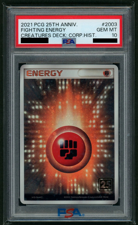 【委託商品】【PSA10】基本闘エネルギー:マグマVSアクア(クリーチャーズデッキ)#c037
