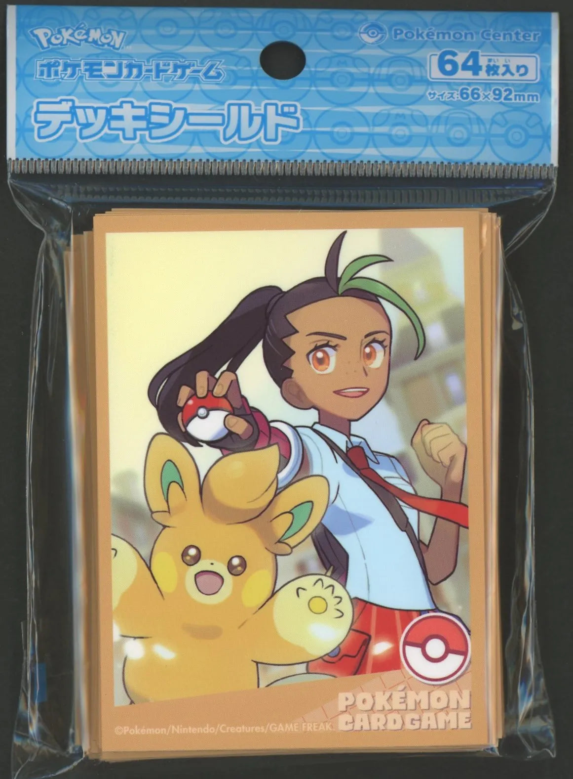 デッキシールド POKEMON TRAINERS ネモ&パモット