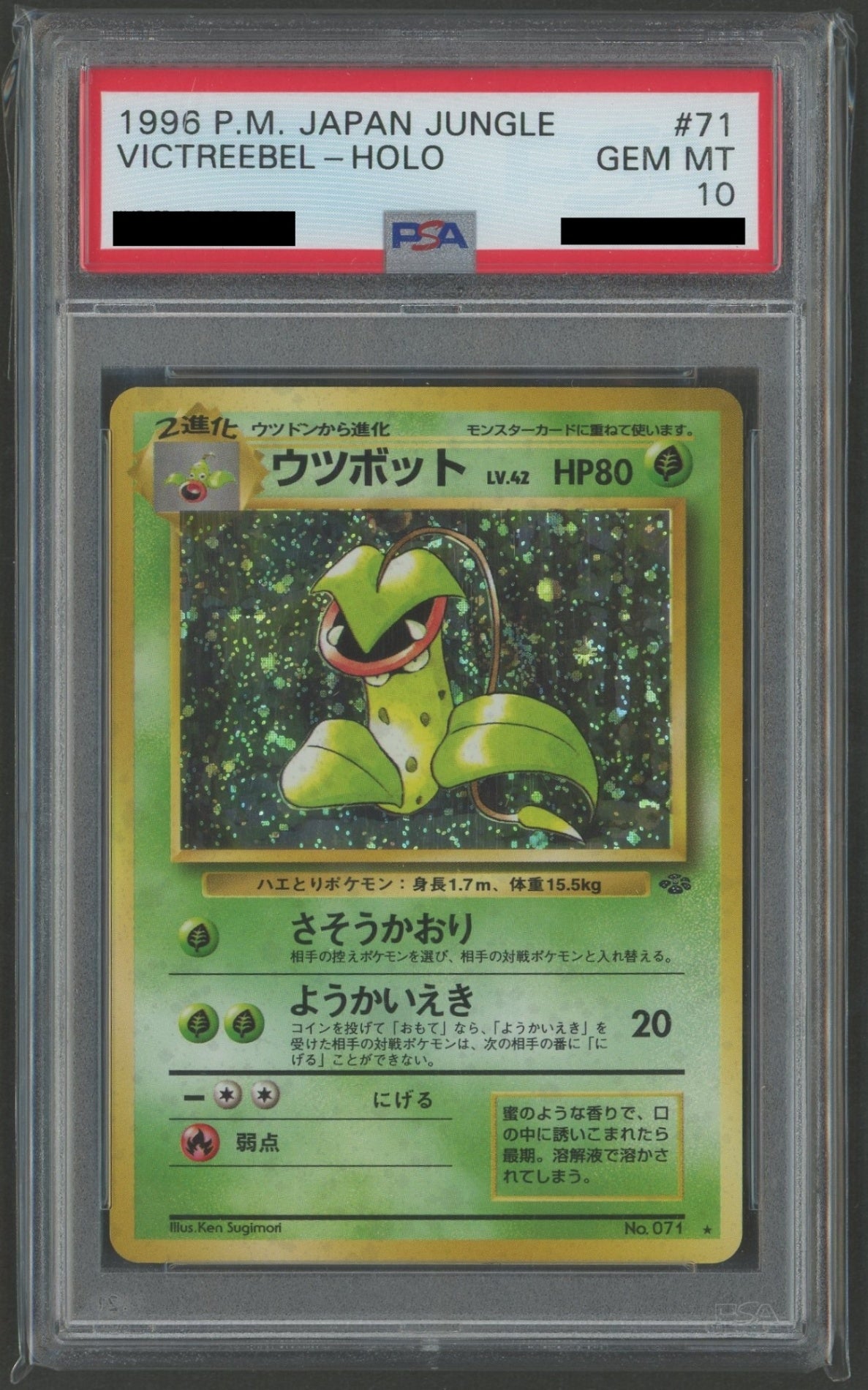 Expansion Pack 2: Pokémon Jungle PSA 10 Holo Cards 16-Card Complete Set #2262