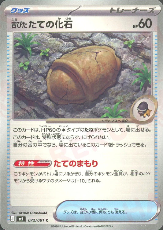 Aged standing fossil(C){Item}〈072/081〉[M5]