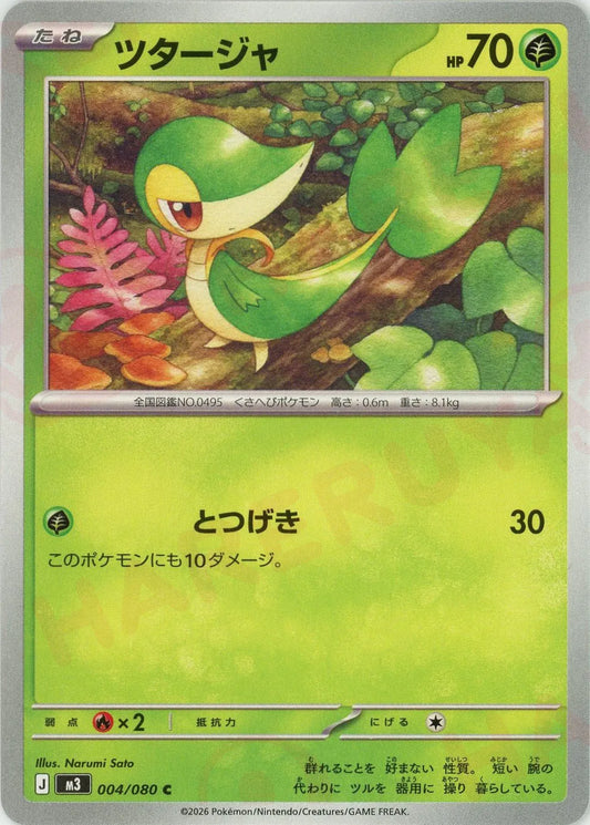 ツタージャ(C){草}〈004/080〉[M3]