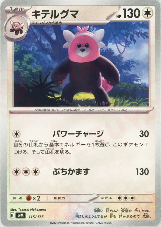 キテルグマ(D){無}〈115/175〉[SVM] - 晴れる屋2