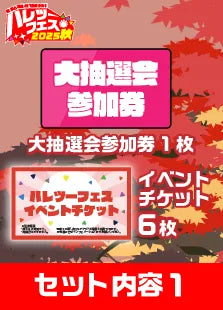 【ハレツーフェス2025秋】イベントチケットパッケージ