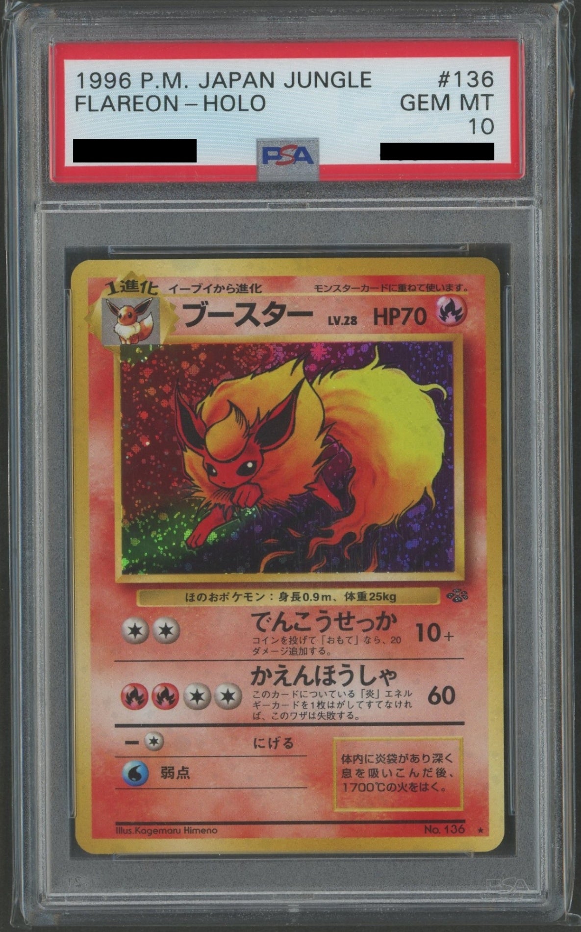 Expansion Pack 2: Pokémon Jungle PSA 10 Holo Cards 16-Card Complete Set #2262