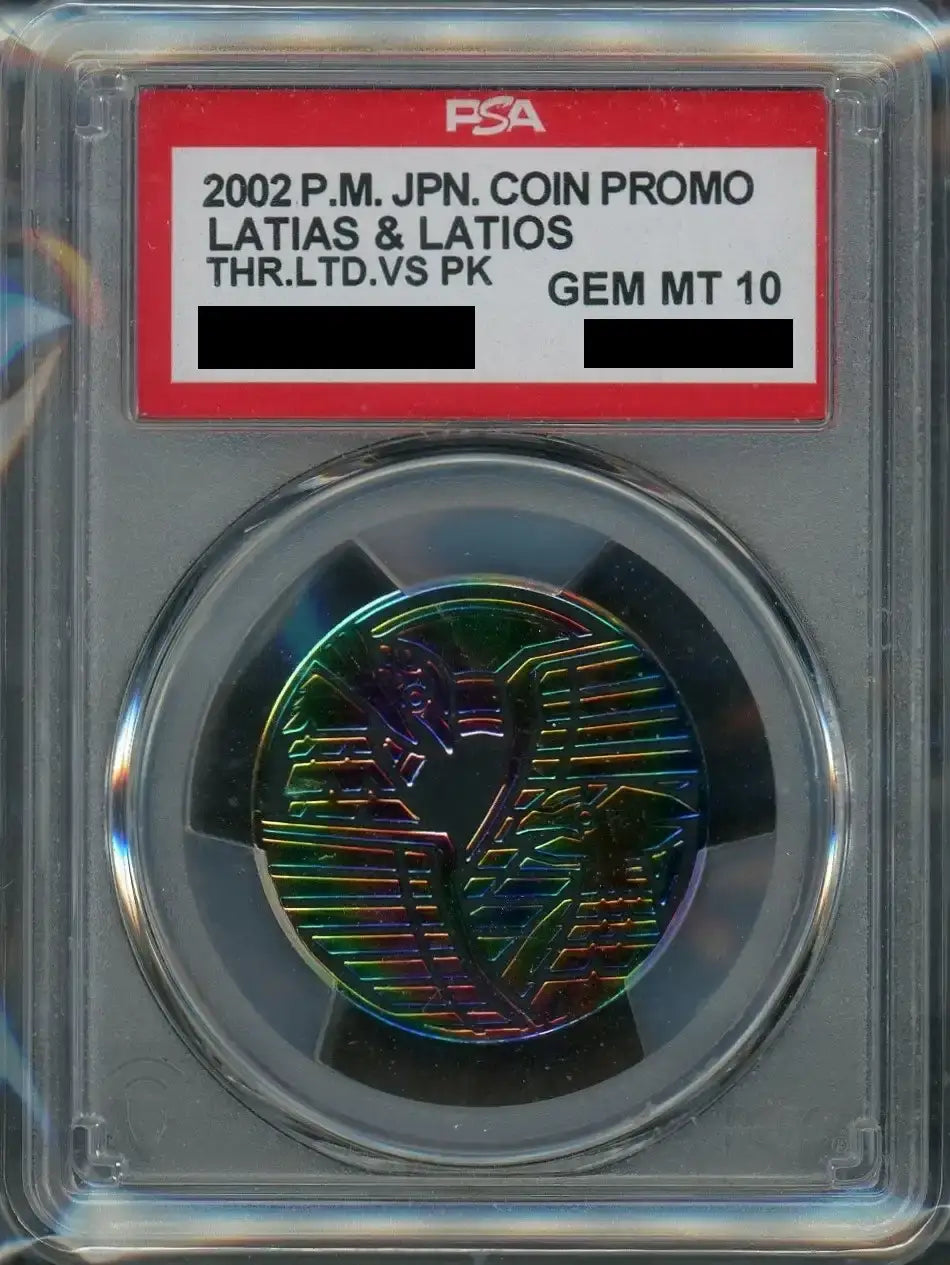 PSA10 Latias & Latios Coin Movie Theater Exclusive VS Pack