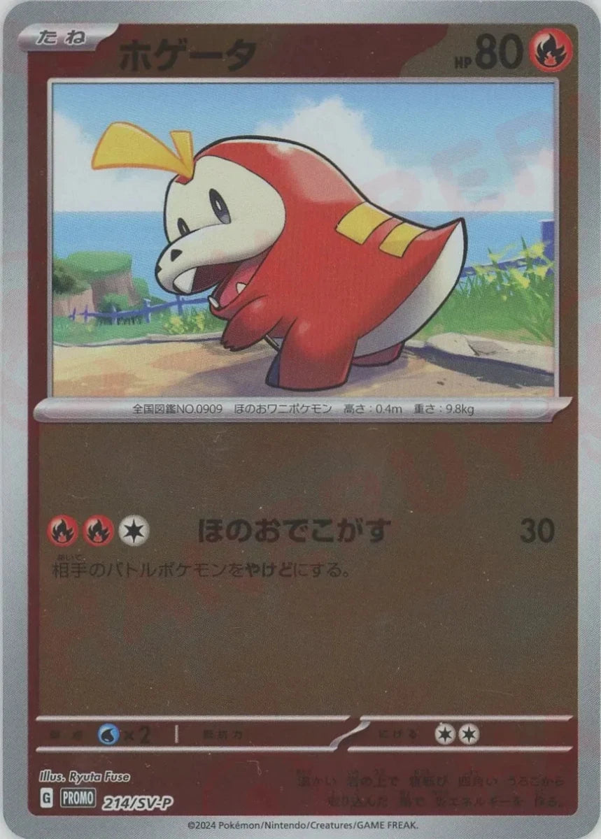 ホゲータ(PROMO){炎}〈214/SV-P〉[SV-P] ｜販売‧買取｜ 晴れる屋2