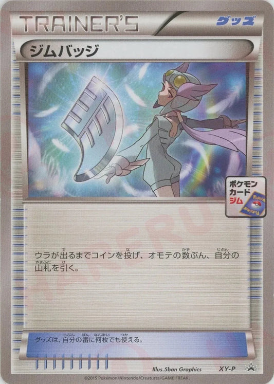 ジムバッジ(ナギ)(PROMO){グッズ}〈XY-P〉[XY-P] - 晴れる屋2