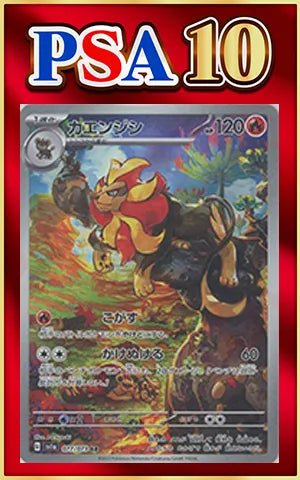 【PSA10】カエンジシ(AR){炎}〈077/073〉[SV1a] ｜ポケカ販売‧買取｜ 晴れる屋2