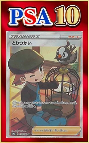 【PSA10】とりつかい(SR){サポート}〈193/190〉[S4a] ｜ポケカ販売‧買取｜ 晴れる屋2