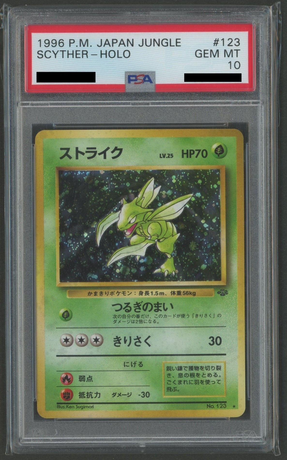 Expansion Pack 2: Pokémon Jungle PSA 10 Holo Cards 16-Card Complete Set #2262