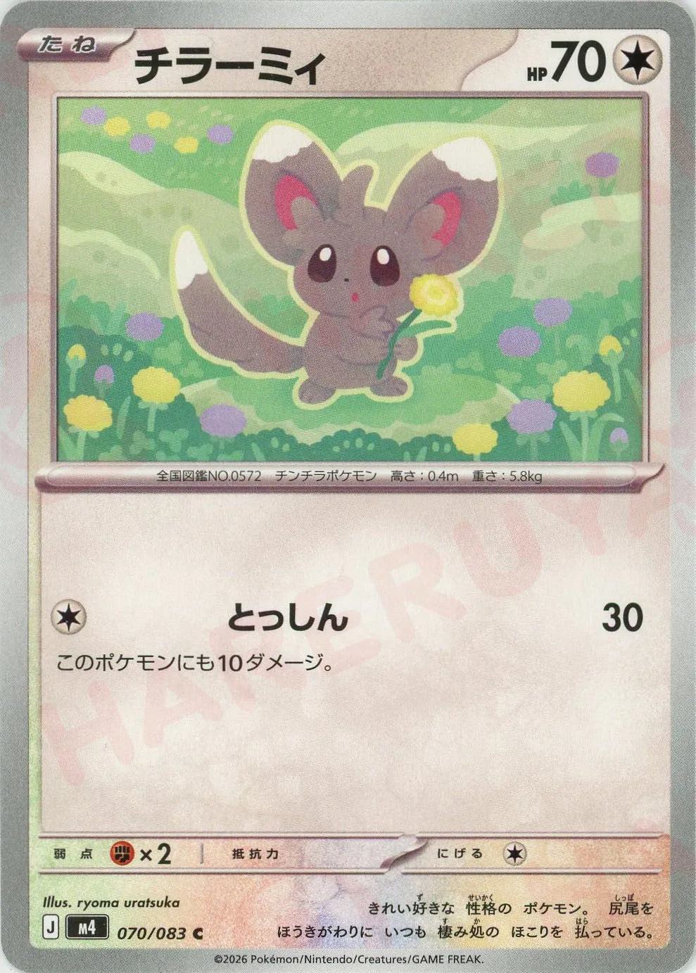 チラーミィ(C){無}〈070/083〉[M4]