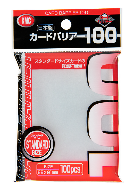 KMC カードバリアー100 スタンダードサイズ  100枚入り