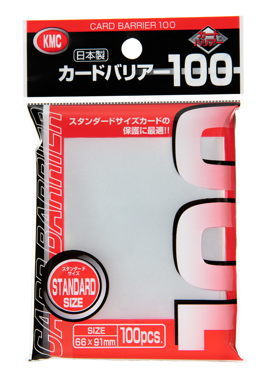 KMC カードバリアー100 スタンダードサイズ  100枚入り