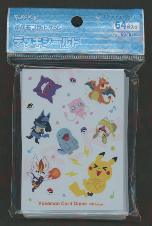 デッキシールド Pokemonぴかぴかフレンズ 総柄