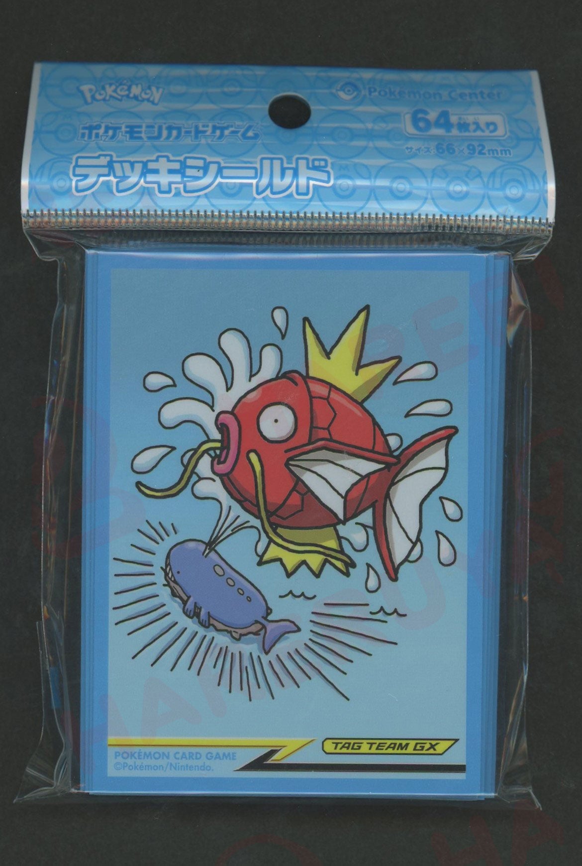 デッキシールド コイキング&ホエルオー TAG TEAM GX